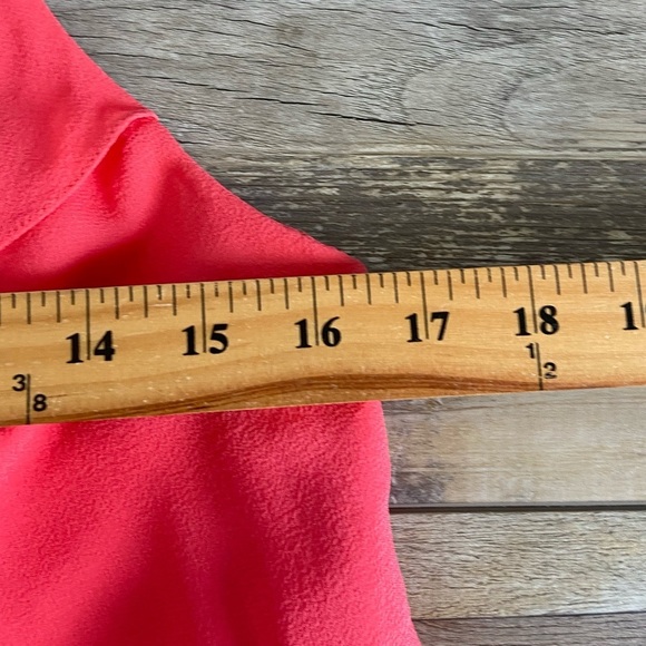 Daymore Couture Silk Layered Midi Dress Sz 10 Pink Halter Neck Rhinestone Fairy - Picture 6 of 9